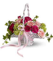 Flower Girl's Dream Basket from Boulevard Florist Wholesale Market